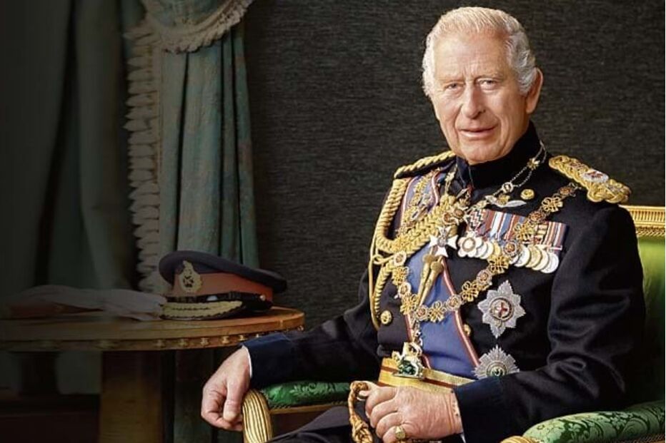 Casa Real Britânica divulga novo retrato oficial do rei Carlos III
