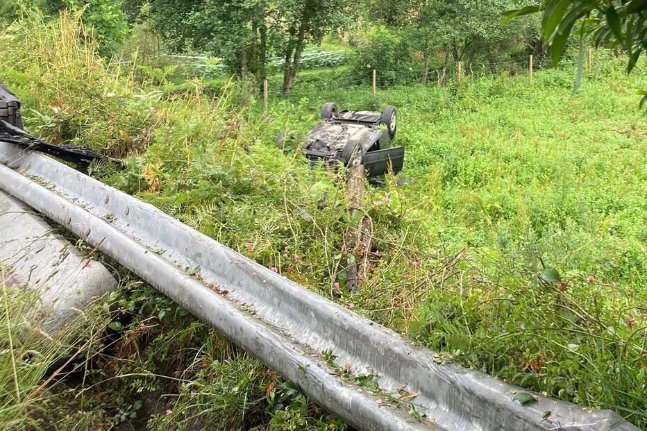 Casal ferido em despiste rodoviário em Oliveira de Azeméis