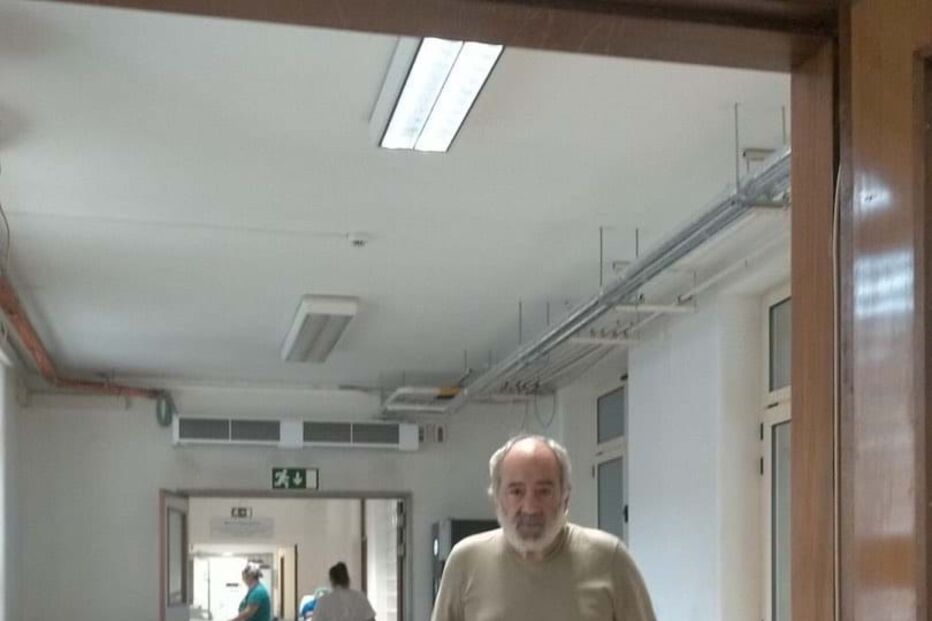 Francisco Moita Flores no hospital