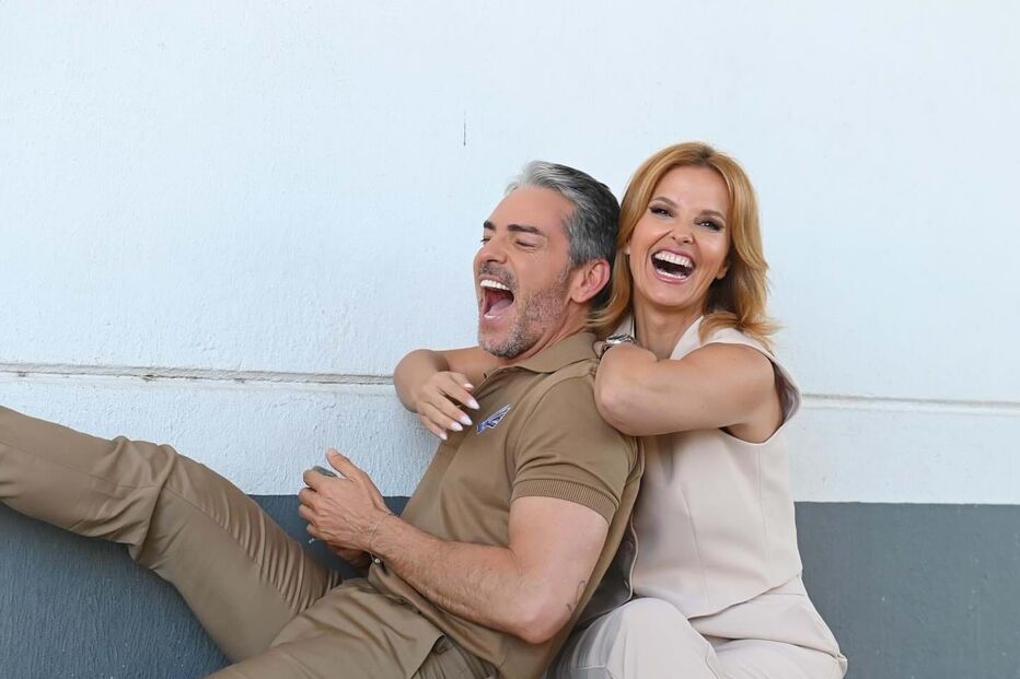 Cláudio Ramos e Cristina Ferreira
