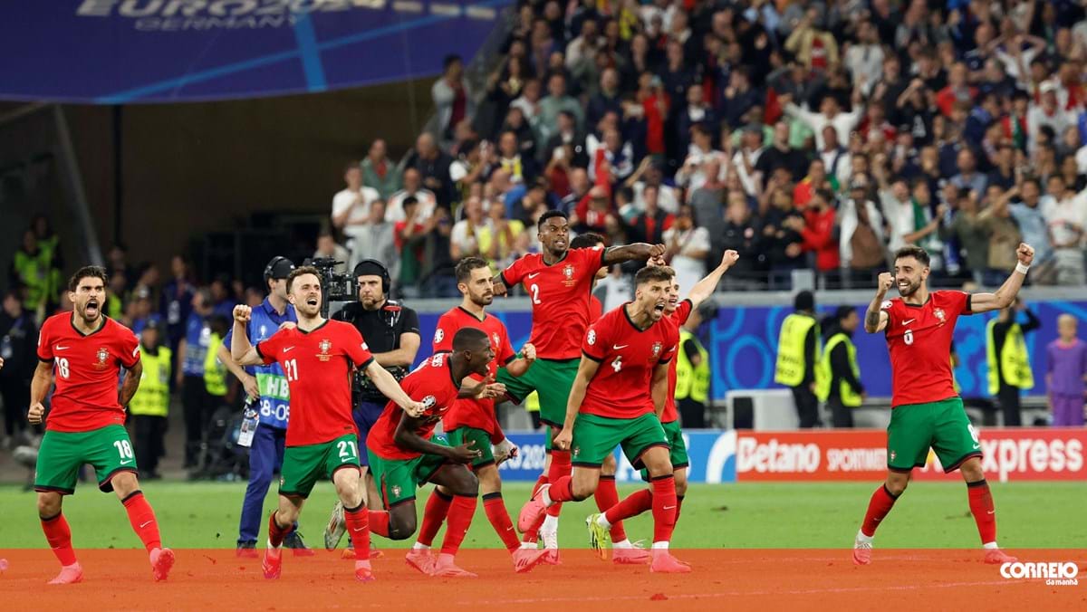 Portugal pela oitava vez no ‘top 8’ em nove presenças em fases finais – Euro2024
