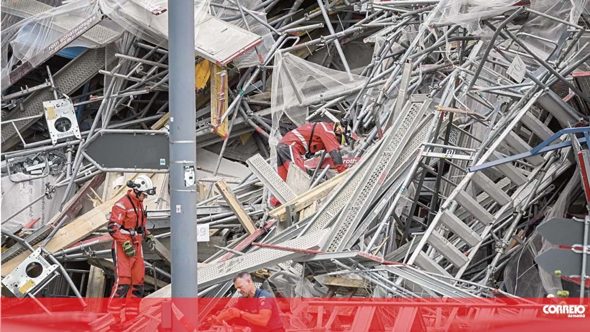 Um português morto e outro gravemente ferido em trágica queda de andaimes na Suíça
