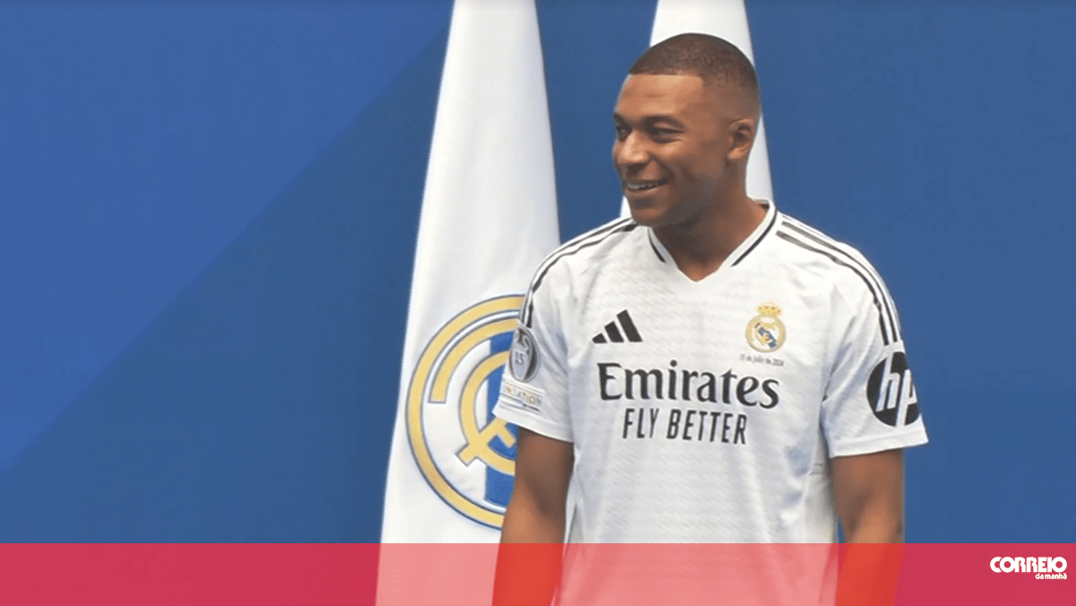 Mbappé já veste o equipamento do Real Madrid: Veja a apresentação em direto