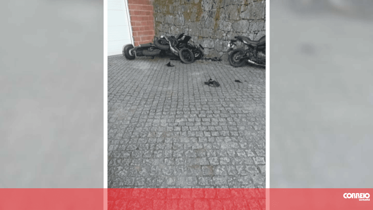 Motociclista de 24 anos em estado crítico após despiste de mota em Barcelos