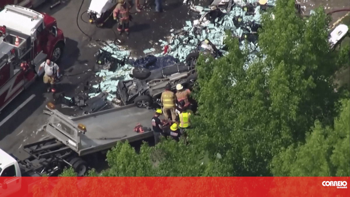 Cinco mortos em acidente com vários veículos na Carolina do Norte – Vídeos