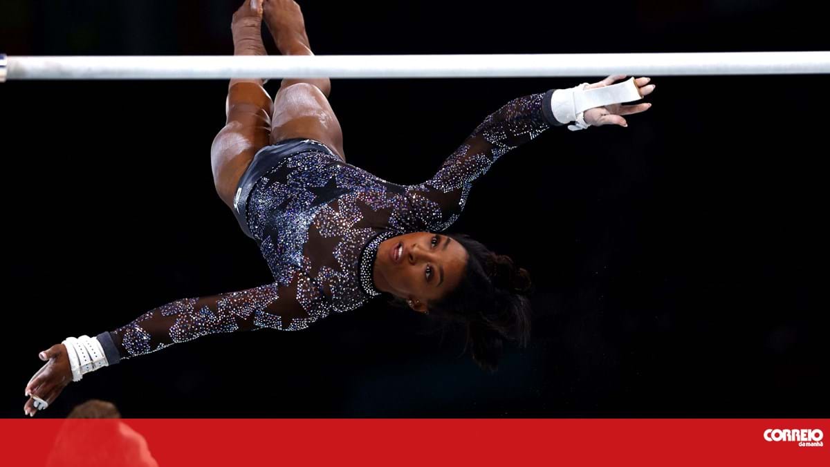 Filipa Martins brilha ao lado de megaestrela Simone Biles – Jogos Olímpicos – Paris 2024