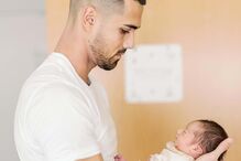 Diogo Costa e o filho Tomás