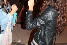 Filipa Nascimento com a prima Joana 