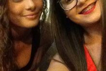 Filipa Nascimento com a prima Joana 