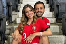 Bernardo Silva e a mulher, Inês