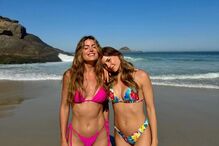 Inês Degener Tomaz e a irmã Mariana Degener