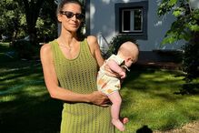 Matilde Breyner e a filha Mia