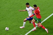 Cristiano Ronaldo no Portugal-França do Euro 2024