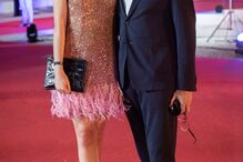 Joana de Verona e o diretor-geral da TVI, José Eduardo Moniz