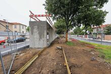 A infraestrutura das novas paragens do MetroBus no Porto