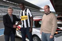 Paulo Pinheiro na apresentação de Yero, no Portimonense