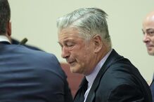 O ator Alec Baldwin em tribunal