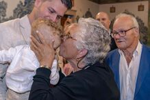 Os melhores momentos do batizado do filho de Mickael Carreira e Laura Figueiredo