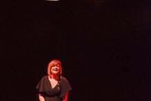 Júlia Pinheiro na peça ‘Monólogos da Vagina’, encenada por Paulo Sousa Costa 