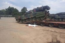 Carros de combate portugueses chegam à Eslováquia