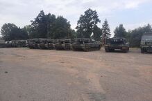 Carros de combate portugueses chegam à Eslováquia