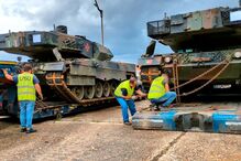 Carros de combate portugueses chegam à Eslováquia