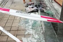 Ataque provocou inúmeros danos materiais 