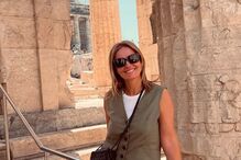 Cristina Ferreira de férias em Atenas