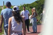 Ex-casal apanhado numa praia em Gaia