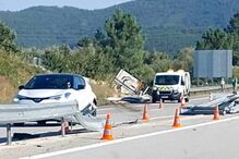Despiste de camião na A23 condiciona circulação no Fundão em Castelo Branco