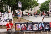 Milhares protestam junto do Capitólio em Washington antes de discurso de Netanyahu