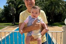 José Maria Tallon com o neto Kiko