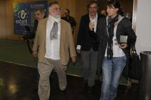 Francis Ford Coppola com Paulo Branco, em Portugal