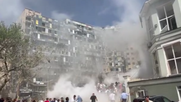 Rússia ataca Ucrânia com mísseis e atinge hospital pediátrico video