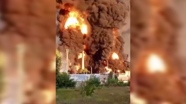 Ataque com drones ucranianos provoca incêndios em instalações elétricas russas