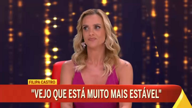 “É uma boa notícia”: Filipa Castro reage a anúncio de Miguel Vicente de que vai ser pai  
