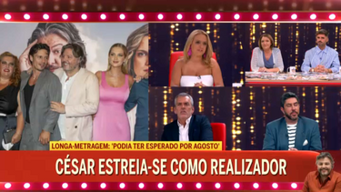 Comentadores do ‘Noite das Estrelas’ falam sobre comédia romântica realizada por César Mourão