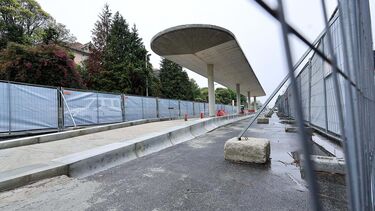 A infraestrutura das novas paragens do MetroBus no Porto