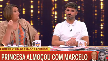 “Só faltou a selfie”: Rui Figueiredo brinca ao ver imagens de Marcelo Rebelo de Sousa a cumprimentar princesa Leonor  