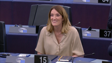 Roberta Metsola reeleita presidente do Parlamento Europeu