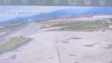 Vídeo mostra momento em que avião se despenha no Nepal 