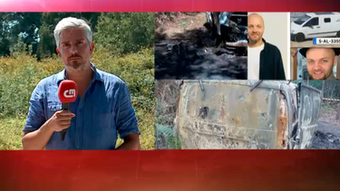 Ossadas humanas encontradas na carrinha do alemão Artur Lorenz em Viseu