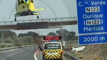 Cinco feridos em despiste na A2 em Ourique