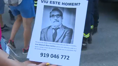 Homem desaparecido em Coimbra