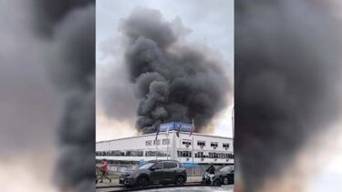 Incêndio deflagra na zona Industrial do Porto