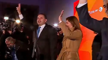 Montenegro é o único líder partidário com nota positiva