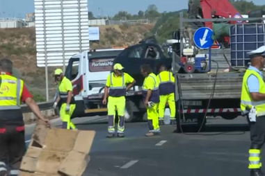 Um morto em colisão na Estrada Nacional 125 em Portimão. Trânsito está cortado nos dois sentidos