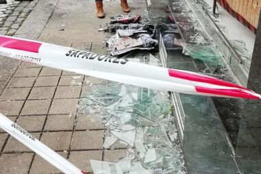 Ataque provocou inúmeros danos materiais 