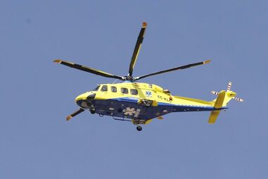 Bebé de um ano helitransportado de Campo Maior para Lisboa com queimaduras de água a ferver