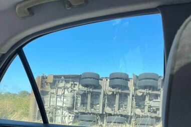 Acidente ocorrido esta terça-feira às 16h55